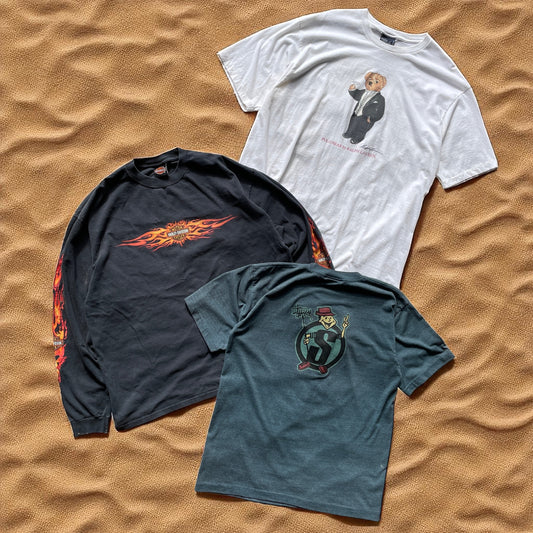 VINTAGE TEE COLLECTION BOX - 3 PIECE