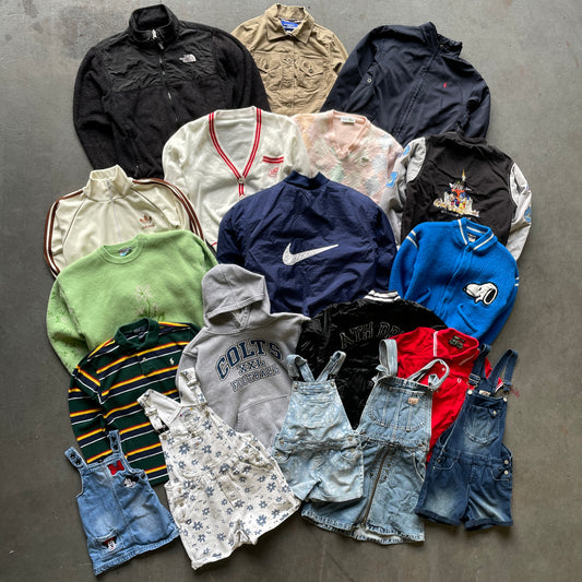 CHILDRENS WEAR RE-SELLER BOX - 40 PIECE