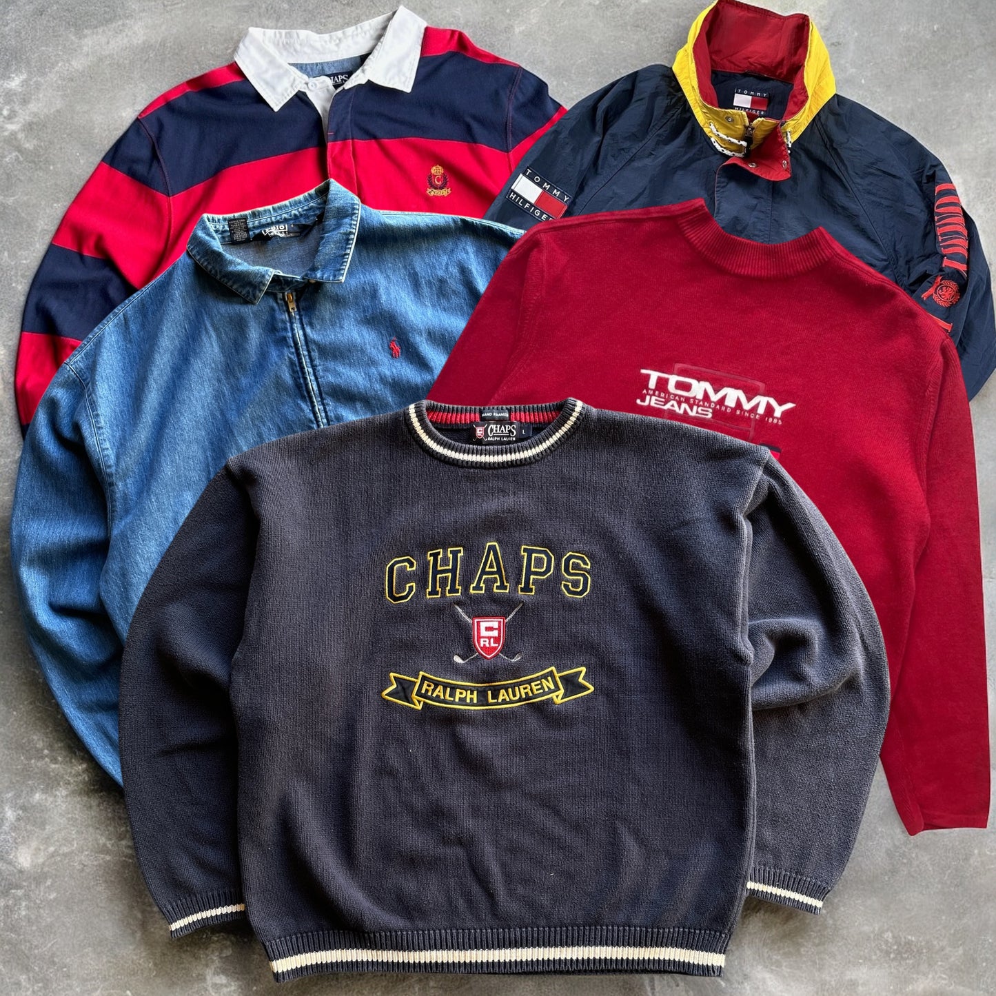 TOMMY & RALPH VINTAGE BOX - 5 PIECE