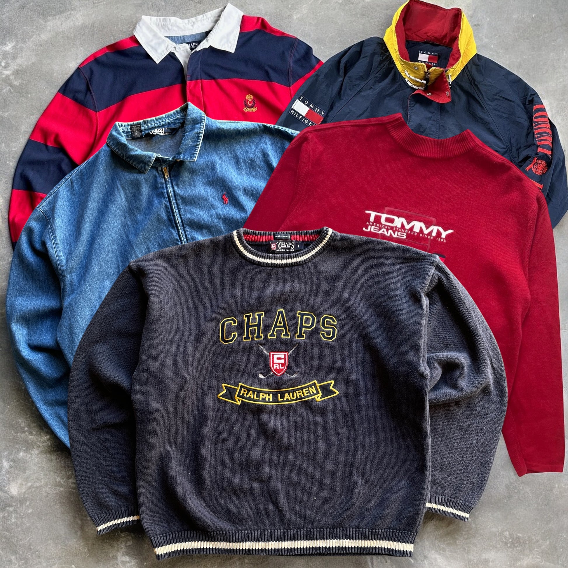 TOMMY & RALPH VINTAGE BOX - 5 PIECE