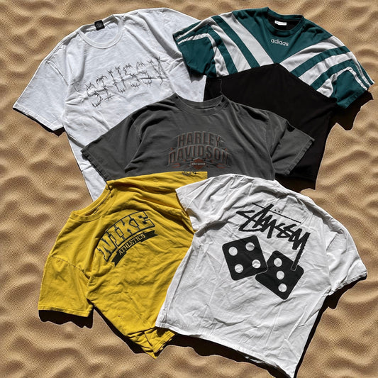 VINTAGE TEE COLLECTION BOX - 5 PIECE