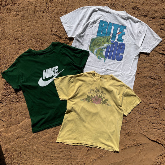 BRANDED T-SHIRT VINTAGE BOX - 3 PIECE