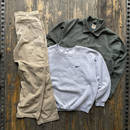 CARHARTT/ WORKWEAR VINTAGE BOX - 3 PIECE - The Vintage Box Company