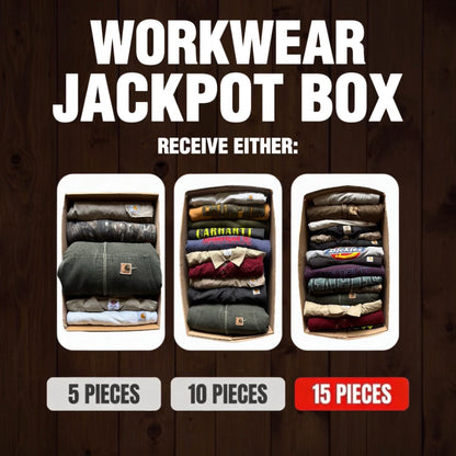 CARHARTT/ WORKWEAR VINTAGE BOX - JACKPOT BOX