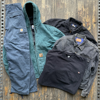 CARHARTT/ WORKWEAR VINTAGE BOX - 5 PIECE - The Vintage Box Company